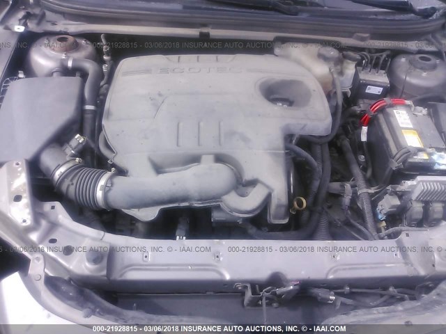 1G1ZB5E1XBF169080 - 2011 CHEVROLET MALIBU LS 棕色 照片 10