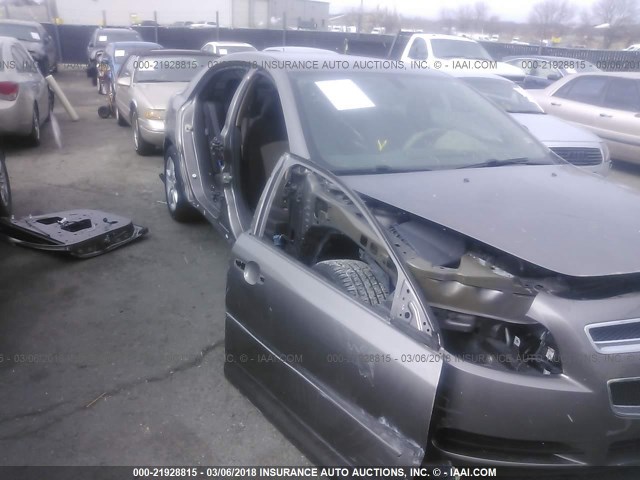 1G1ZB5E1XBF169080 - 2011 CHEVROLET MALIBU LS 棕色 照片 6