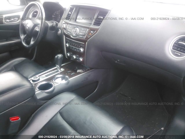 5N1AR2MMXEC721740 - 2014 NISSAN PATHFINDER S/SV/SL/PLATINUM 蓝色 照片 5