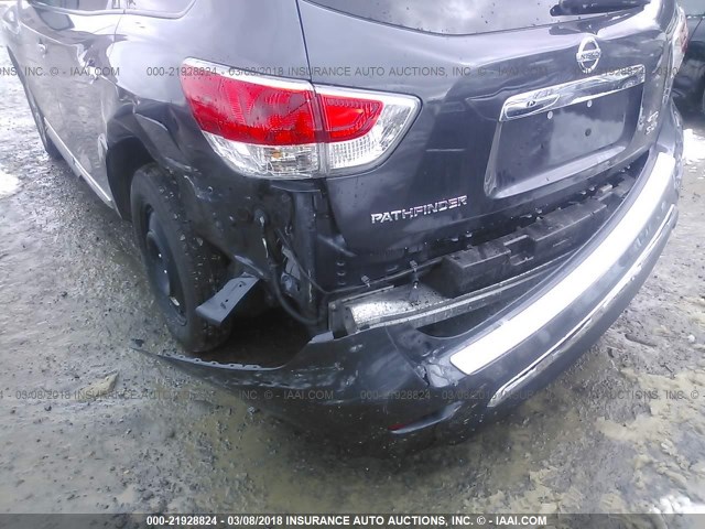 5N1AR2MMXEC721740 - 2014 NISSAN PATHFINDER S/SV/SL/PLATINUM 蓝色 照片 6