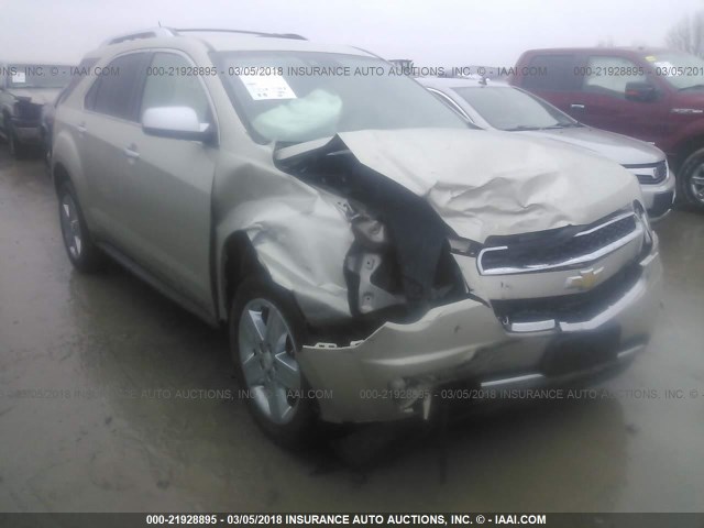 2GNFLHEK5E6175487 - 2014 CHEVROLET EQUINOX LTZ SILVER photo 1