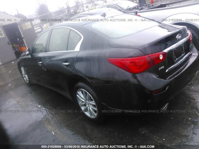 JN1BV7AR5EM685681 - 2014 INFINITI Q50 PREMIUM/SPORT BLACK photo 3