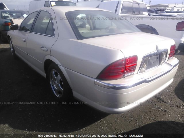 1LNHM86S9YY875245 - 2000 LINCOLN LS TAN photo 3