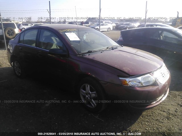 1G8AJ55F96Z177611 - 2006 SATURN ION LEVEL 2 栗色 照片 1