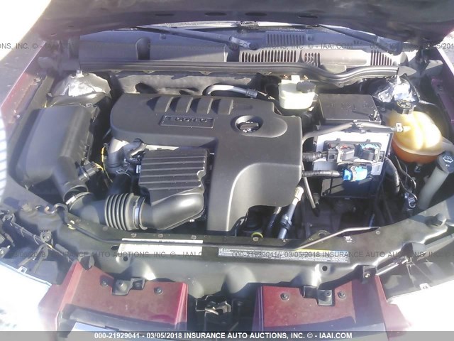 1G8AJ55F96Z177611 - 2006 SATURN ION LEVEL 2 栗色 照片 10