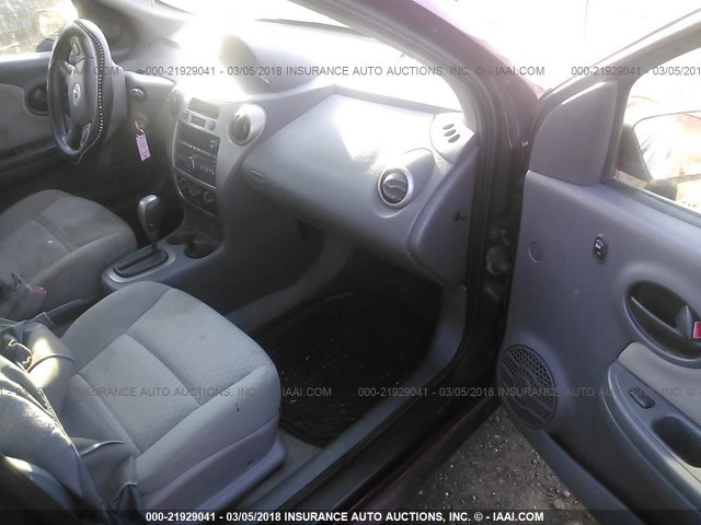 1G8AJ55F96Z177611 - 2006 SATURN ION LEVEL 2 栗色 照片 5