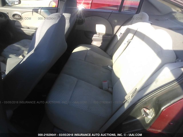 1G8AJ55F96Z177611 - 2006 SATURN ION LEVEL 2 栗色 照片 8