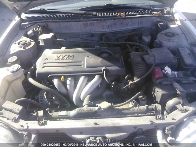 1NXBR12EXYZ385645 - 2000 TOYOTA COROLLA VE/CE/LE 银色 照片 10