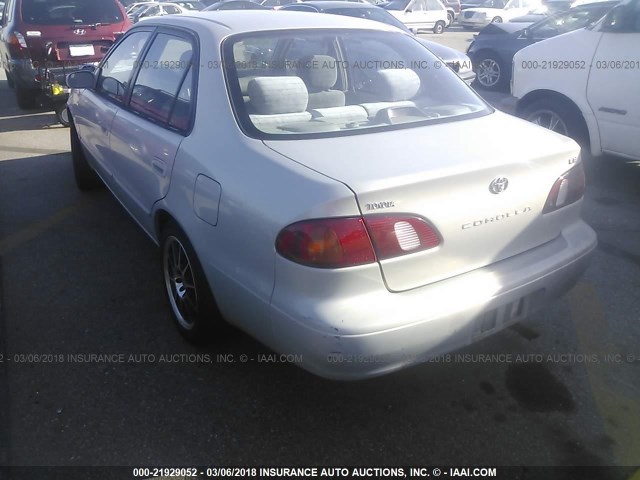 1NXBR12EXYZ385645 - 2000 TOYOTA COROLLA VE/CE/LE 银色 照片 3