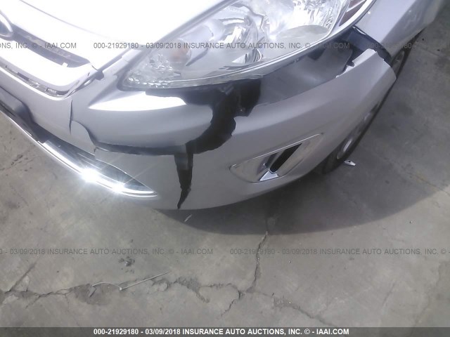 3FADP4FJ8BM149055 - 2011 FORD FIESTA SES SILVER photo 6