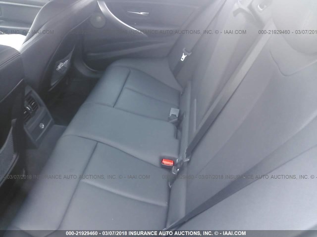 WBA3B9C56EP458642 - 2014 BMW 335 XI BLACK photo 8