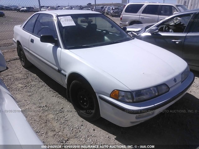 JH4DA9440MS058814 - 1991 ACURA INTEGRA RS WHITE photo 1