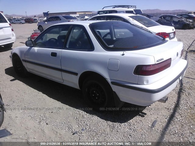 JH4DA9440MS058814 - 1991 ACURA INTEGRA RS WHITE photo 3