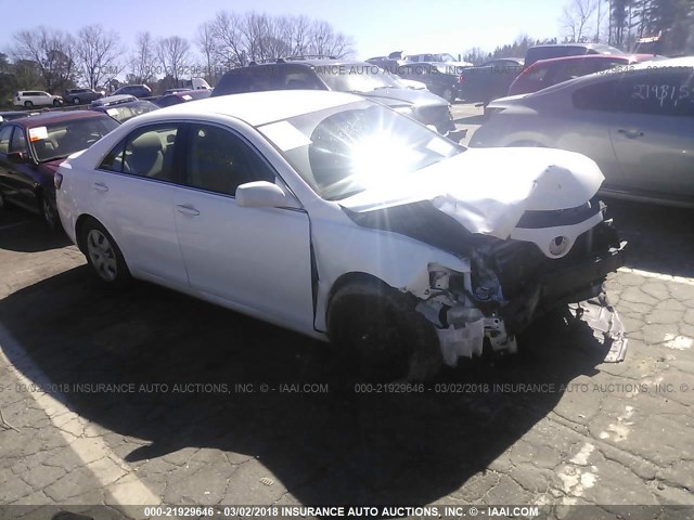4T4BE46K69R060706 - 2009 TOYOTA CAMRY SE/LE/XLE WHITE photo 1