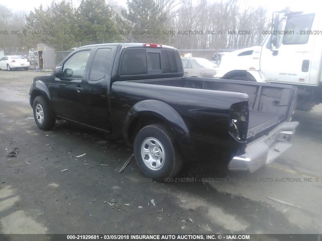 1N6BD06T56C471709 - 2006 NISSAN FRONTIER KING CAB XE BLACK photo 3