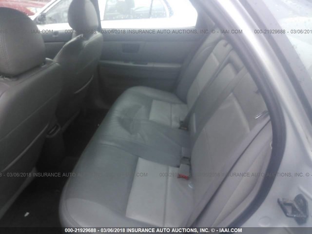 1FAFP56U26A121036 - 2006 FORD TAURUS SEL ვერცხლისფერი ფოტო 8
