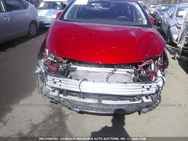 JTDKARFP9H3002516 - 2017 TOYOTA PRIUS PRIME  红色 照片 6