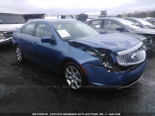 3MEHM0JA2AR653735 - 2010 MERCURY MILAN PREMIER BLUE photo 1