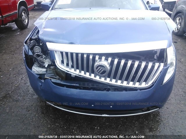 3MEHM0JA2AR653735 - 2010 MERCURY MILAN PREMIER BLUE photo 6