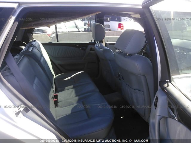 WDBJH65F7XA763150 - 1999 MERCEDES-BENZ E 320 ვერცხლისფერი ფოტო 8