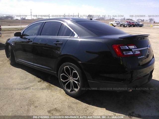 1FAHP2KT9DG169177 - 2013 FORD TAURUS SHO GRAY photo 3