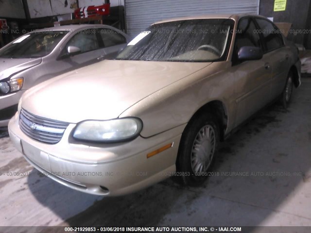 1G1ND52FX4M615641 - 2004 CHEVROLET CLASSIC GOLD photo 2