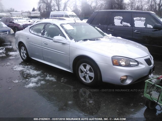 2G2WS542151190615 - 2005 PONTIAC GRAND PRIX GT SILVER photo 1