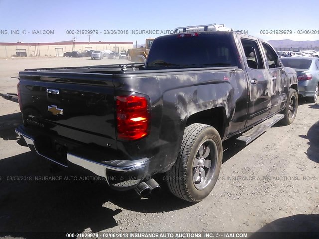 3GCPCREC6GG317994 - 2016 CHEVROLET SILVERADO C1500 LT GRAY photo 4