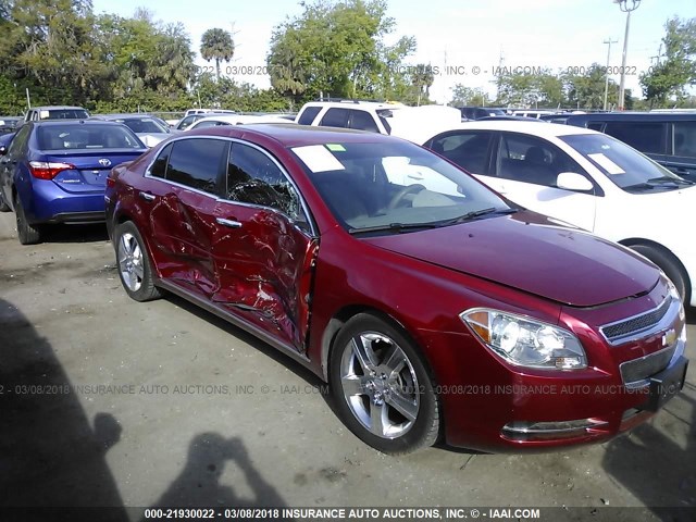 1G1ZC5E01CF232833 - 2012 CHEVROLET MALIBU 1LT 栗色 照片 6