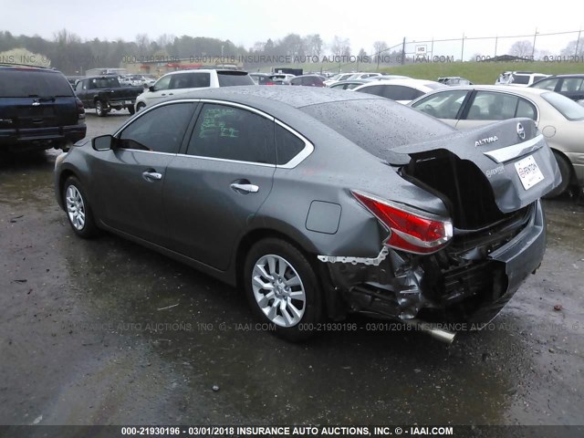 1N4AL3AP5FN885113 - 2015 NISSAN ALTIMA 2.5/S/SV/SL GRAY photo 3