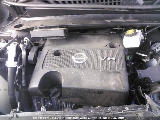 5N1AR2MN3DC621602 - 2013 NISSAN PATHFINDER S/SV/SL/PLATINUM 锡色 照片 10