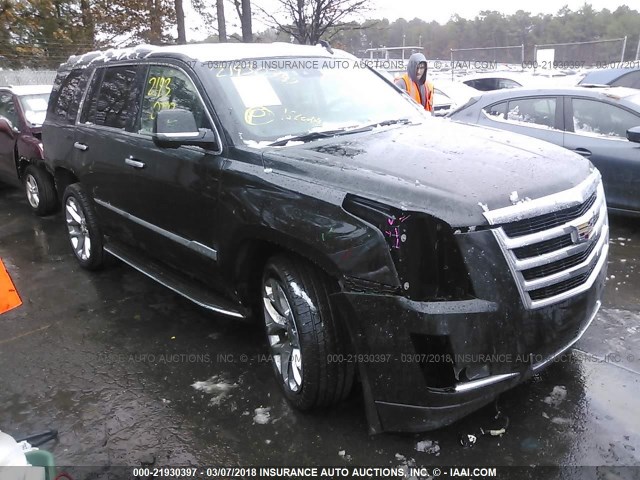 1GYS4BKJXGR323146 - 2016 CADILLAC ESCALADE LUXURY BLACK photo 1