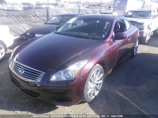 JNKCV66E89M720249 - 2009 INFINITI G37 SPORT PURPLE photo 2