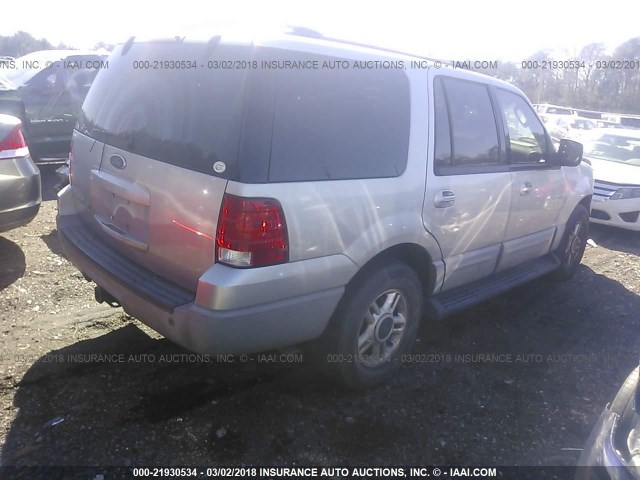 1FMPU15L43LB47755 - 2003 FORD EXPEDITION XLT GRAY photo 4
