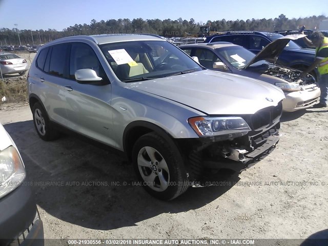 5UXWX5C50CL720992 - 2012 BMW X3 XDRIVE28I GRAY photo 1