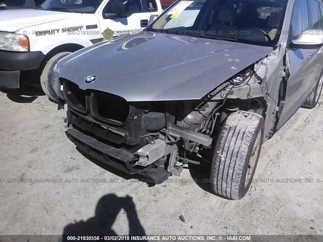 5UXWX5C50CL720992 - 2012 BMW X3 XDRIVE28I GRAY photo 6