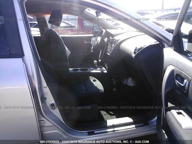 JN8AS5MT3CW614126 - 2012 NISSAN ROGUE S/SV SILVER photo 5
