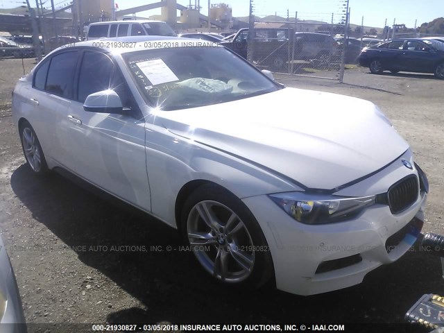 WBA3D3C52EK156513 - 2014 BMW 328 D WHITE photo 1