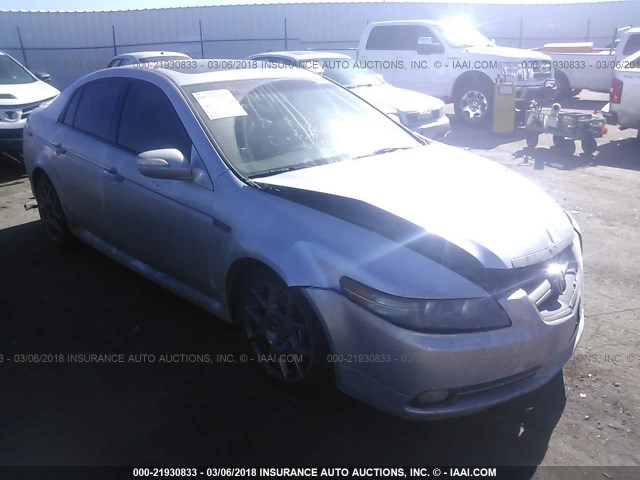 19UUA75527A008232 - 2007 ACURA TL TYPE S SILVER photo 1