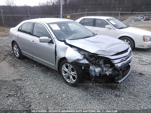 3FAHP0HA5CR401792 - 2012 FORD FUSION SE SILVER photo 1