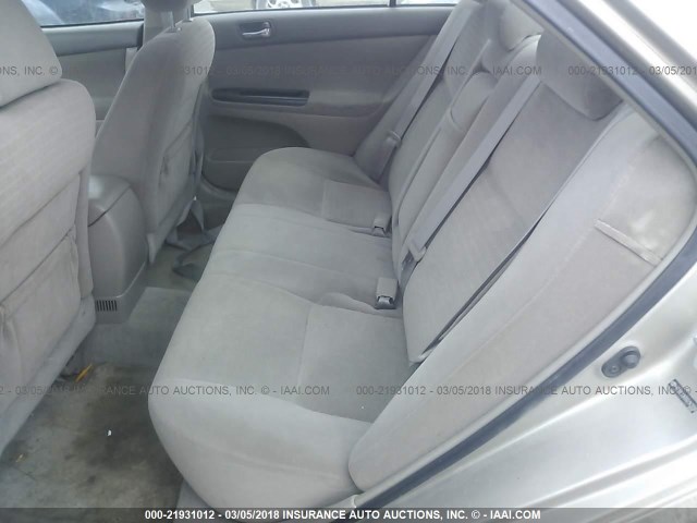 4T1BE32K66U142098 - 2006 TOYOTA CAMRY LE/XLE/SE GOLD photo 8