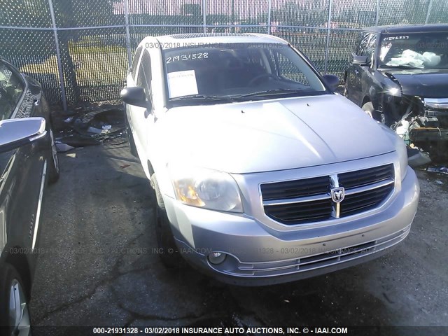 1B3HB48B17D560575 - 2007 DODGE CALIBER SXT SILVER photo 1