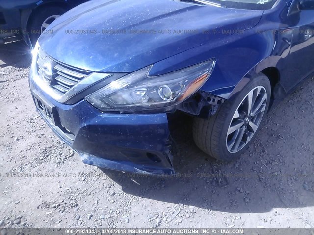 1N4AL3AP7GC222980 - 2016 NISSAN ALTIMA 2.5/S/SV/SL/SR BLUE photo 6