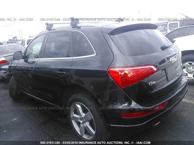 WA1LKAFPXAA107564 - 2010 AUDI Q5 PREMIUM PLUS BLACK photo 3