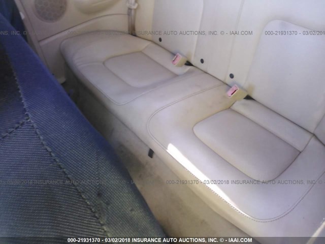 3VWBK21C74M403514 - 2004 VOLKSWAGEN NEW BEETLE GL 绿色 照片 8