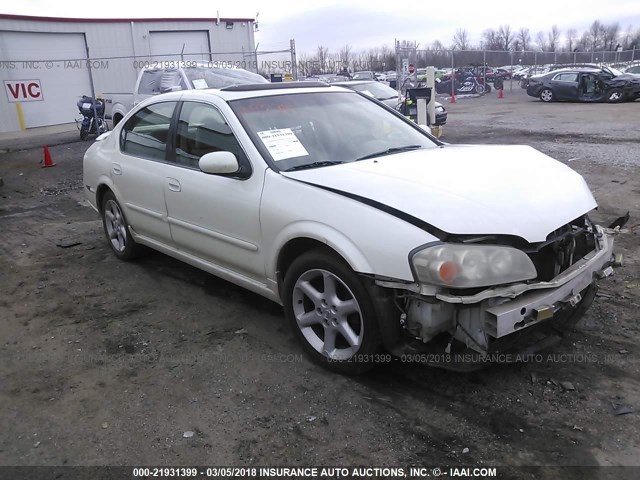 JN1DA31D92T413993 - 2002 NISSAN MAXIMA GLE/GXE/SE WHITE photo 1