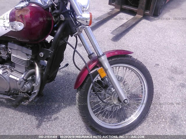 JKAENVC169A211388 - 2009 KAWASAKI EN500 C BURGUNDY photo 5