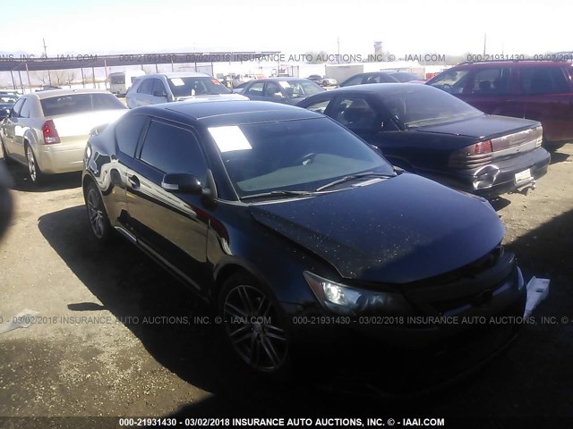 JTKJF5C71C3033819 - 2012 TOYOTA SCION TC 黑色 照片 1