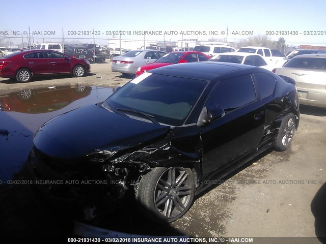 JTKJF5C71C3033819 - 2012 TOYOTA SCION TC 黑色 照片 2