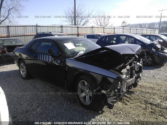 2C3CDYAG3DH645971 - 2013 DODGE CHALLENGER SXT BLACK photo 1